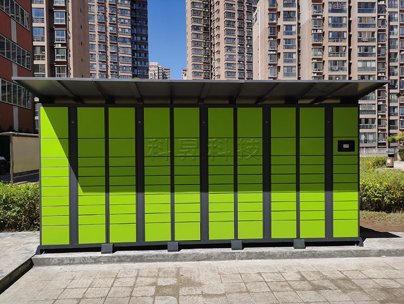 10.1寸小區(qū)智能快遞柜